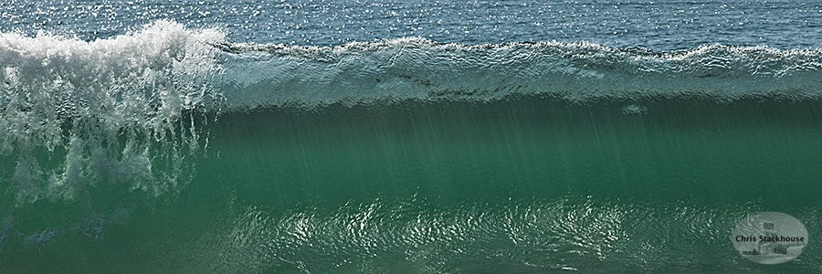Waves of San Jose del Cabo, Mexico. entitled  "Indecisive"